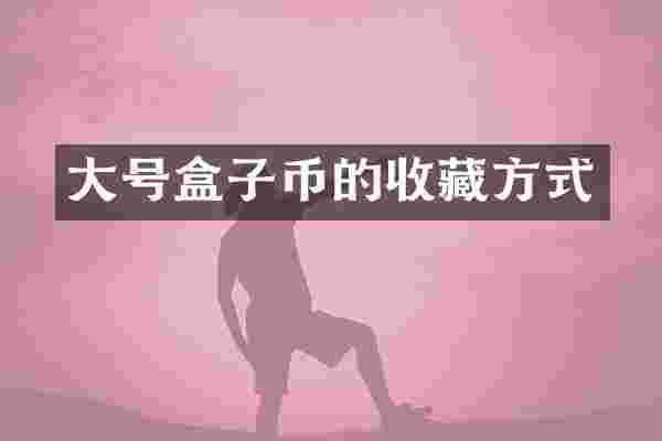大号盒子币的收藏方式