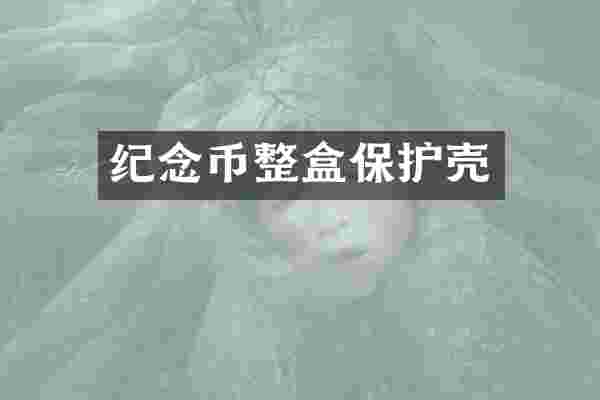 纪念币整盒保护壳