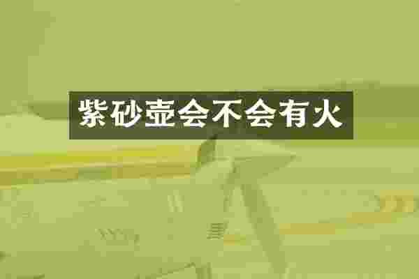 紫砂壶会不会有火