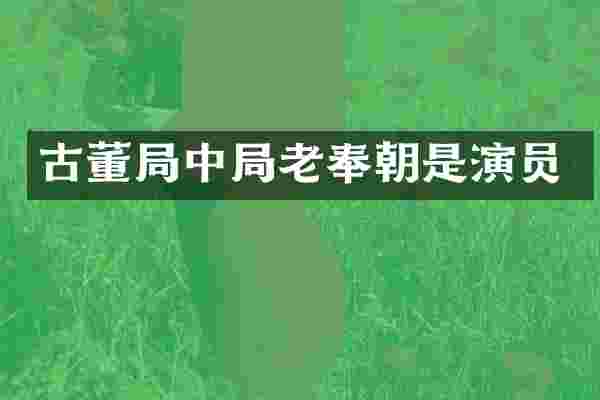 古董局中局老奉朝是演员
