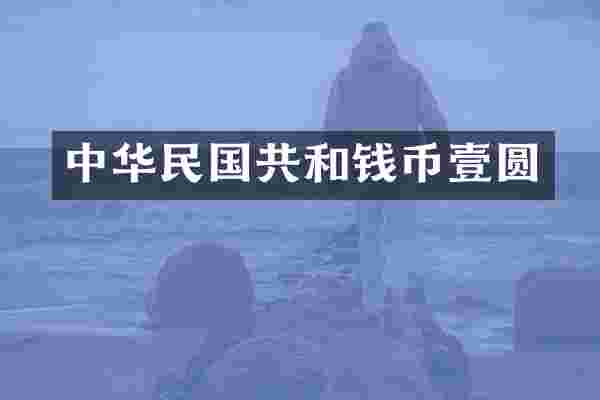 中华民国共和钱币壹圆