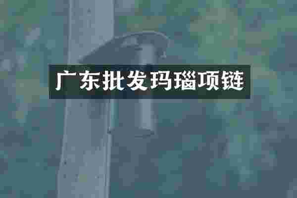 广东批发玛瑙项链