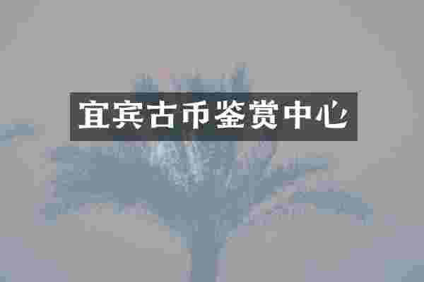 宜宾古币鉴赏中心