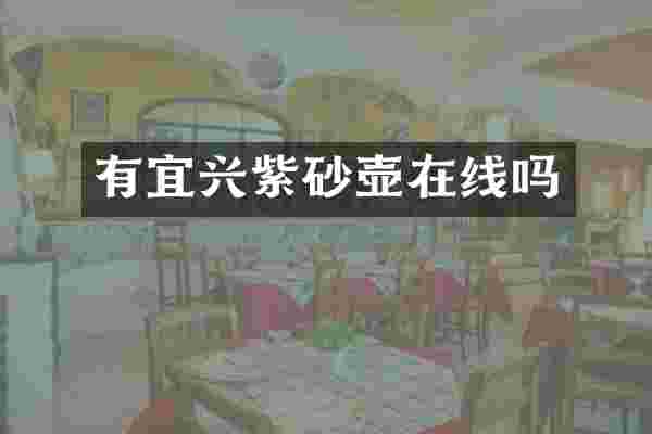 有宜兴紫砂壶在线吗