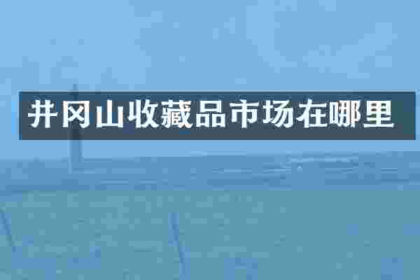 井冈山收藏品市场在哪里