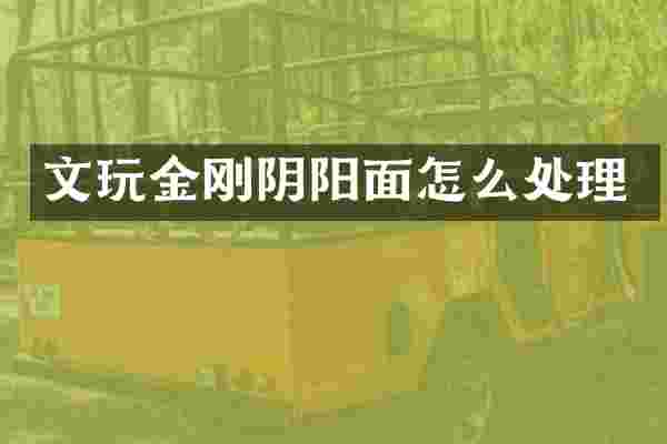 文玩金刚阴阳面怎么处理