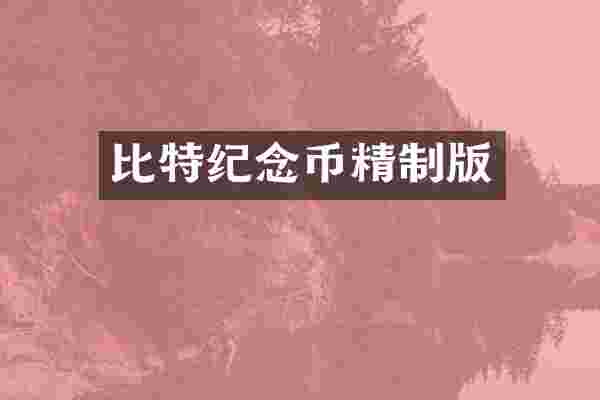 比特纪念币精制版
