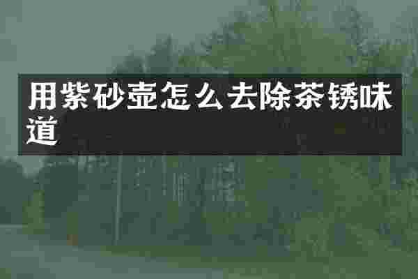 用紫砂壶怎么去除茶锈味道
