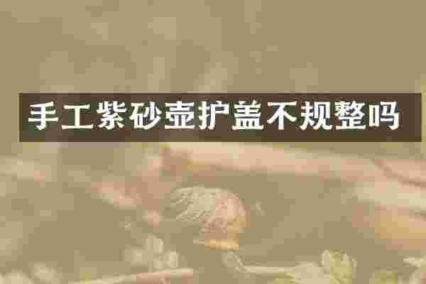 手工紫砂壶护盖不规整吗