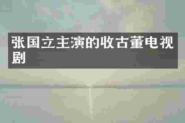 张国立主演的收古董电视剧
