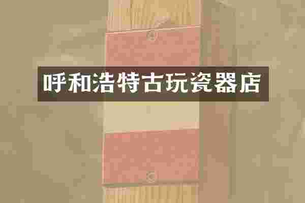 呼和浩特古玩瓷器店