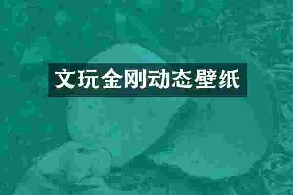 文玩金刚动态壁纸