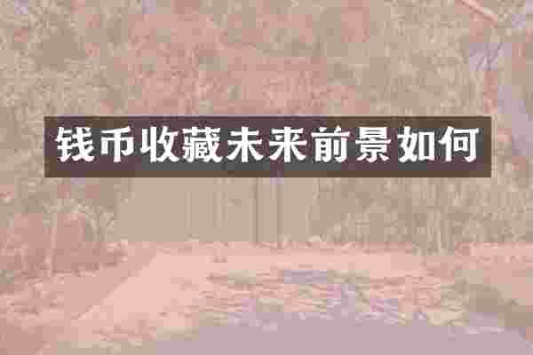钱币收藏未来前景如何