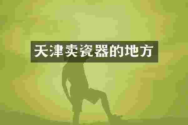 天津卖瓷器的地方