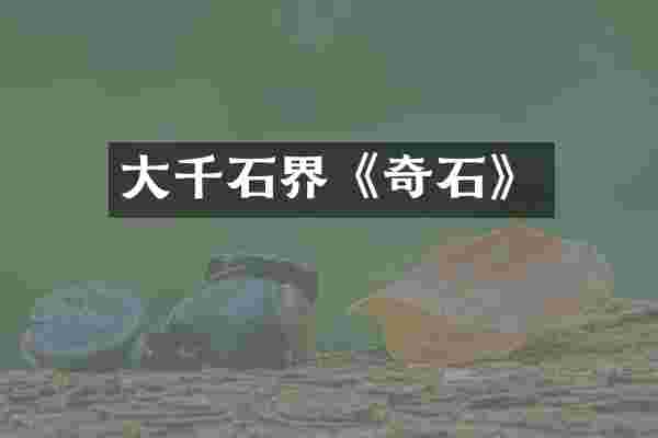 大千石界《奇石》