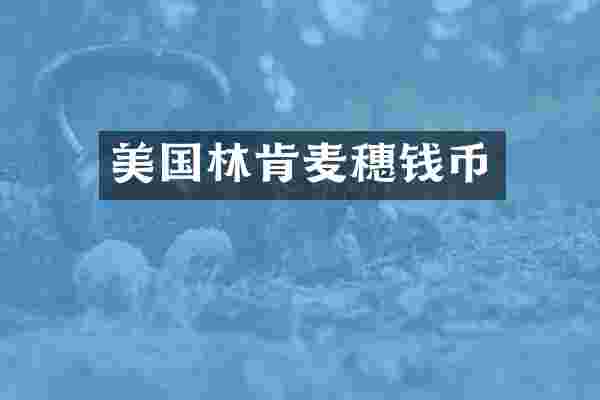 美国林肯麦穗钱币