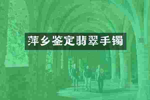 萍乡鉴定翡翠手镯