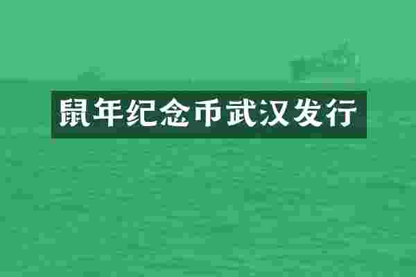 鼠年纪念币武汉发行
