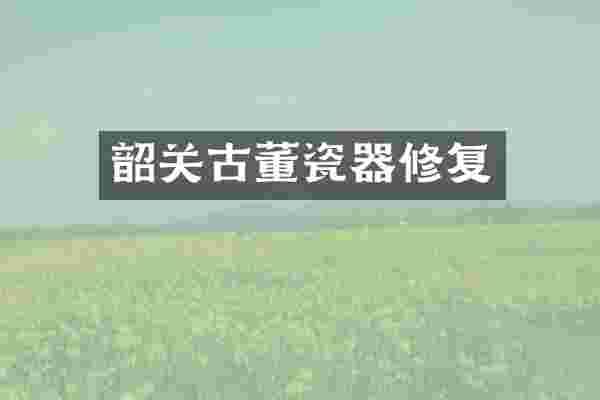 韶关古董瓷器修复