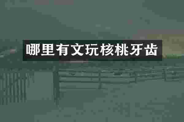 哪里有文玩核桃牙齿
