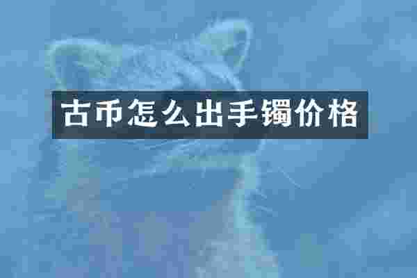 古币怎么出手镯价格