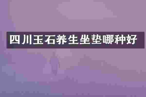 四川玉石养生坐垫哪种好