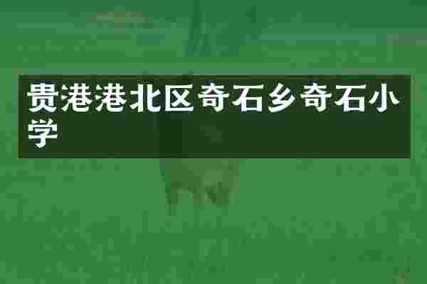 贵港港北区奇石乡奇石小学