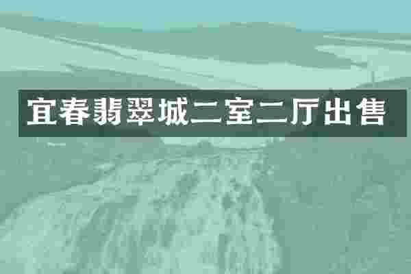 宜春翡翠城二室二厅出售