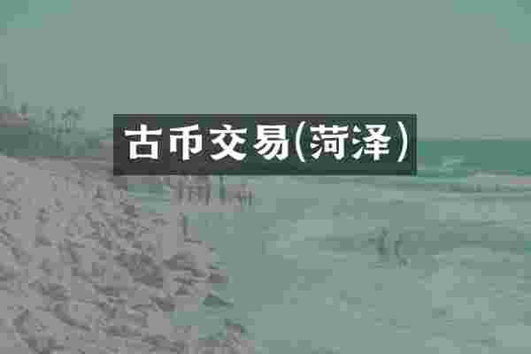 古币交易(菏泽)
