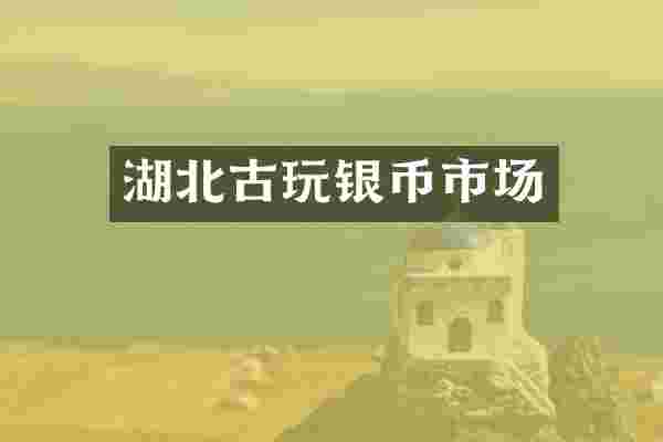 湖北古玩银币市场