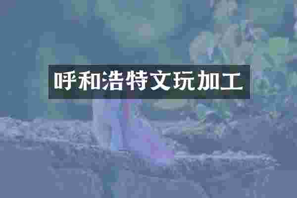 呼和浩特文玩加工