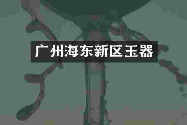 广州海东新区玉器