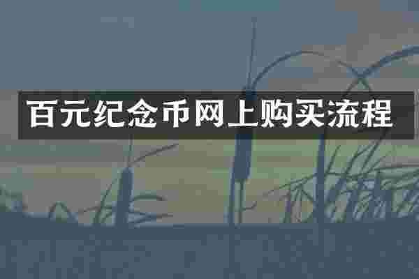 百元纪念币网上购买流程