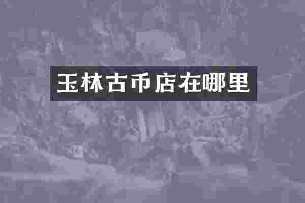 玉林古币店在哪里