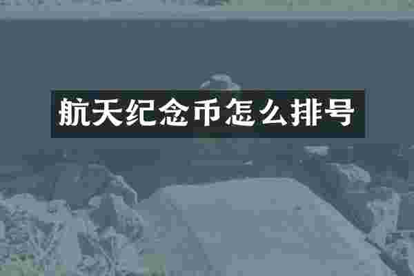 航天纪念币怎么排号