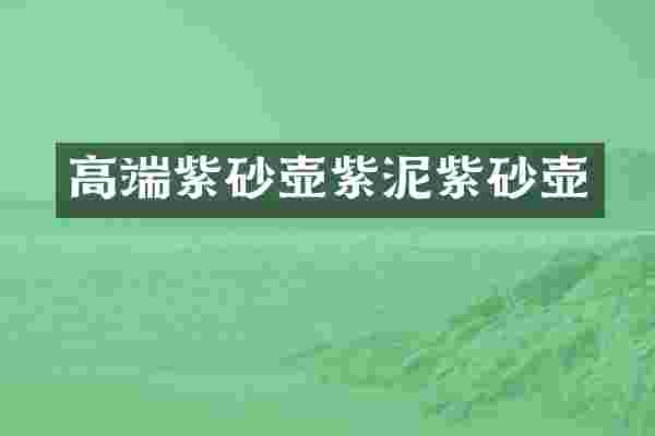 高端紫砂壶紫泥紫砂壶