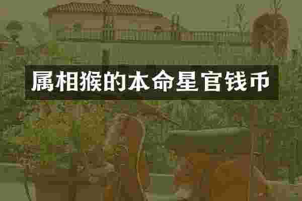属相猴的本命星官钱币