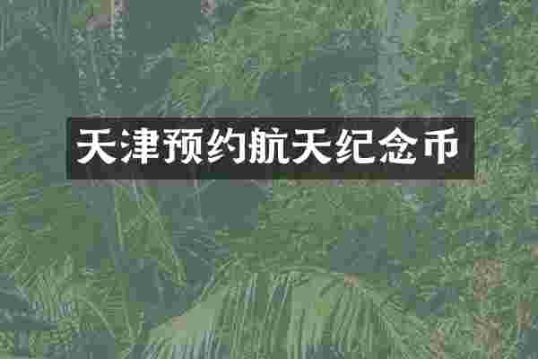 天津预约航天纪念币
