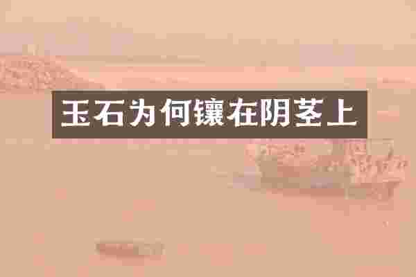 玉石为何镶在上