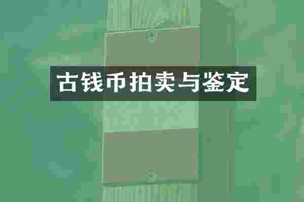 古钱币拍卖与鉴定