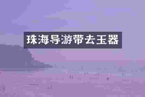 珠海导游带去玉器
