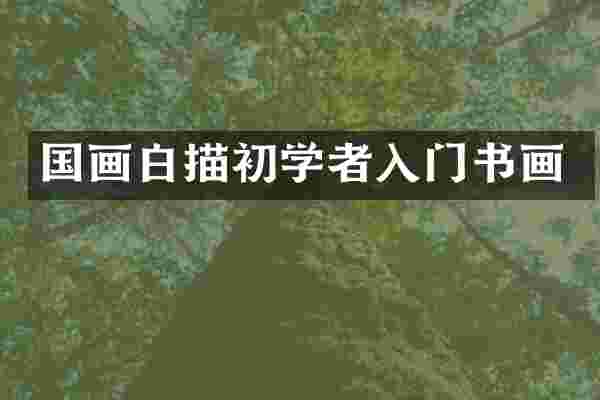 国画白描初学者入门书画