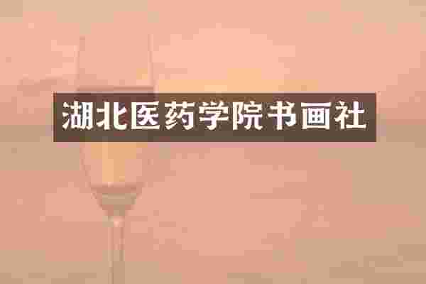 湖北医药学院书画社