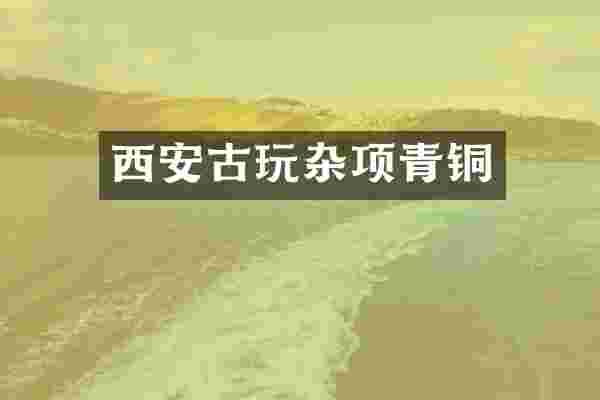 西安古玩杂项青铜