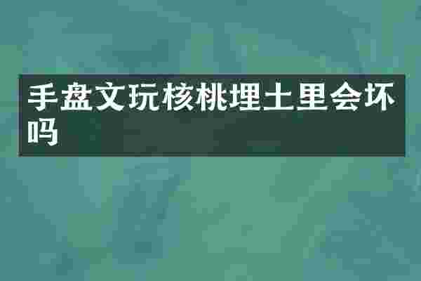 手盘文玩核桃埋土里会坏吗
