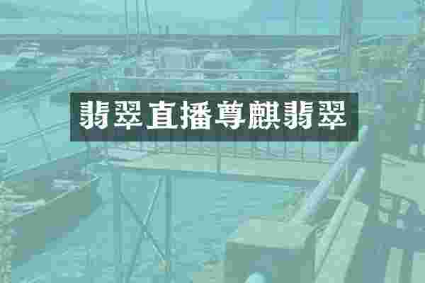 翡翠直播尊麒翡翠