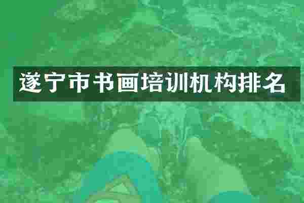 遂宁市书画培训机构排名
