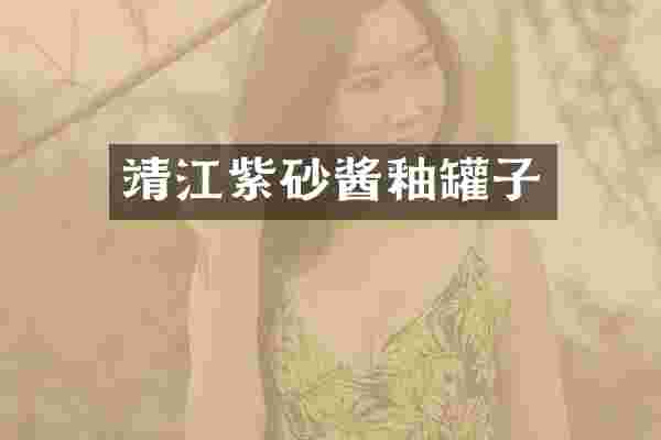 靖江紫砂酱釉罐子