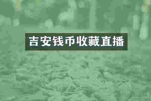 吉安钱币收藏直播