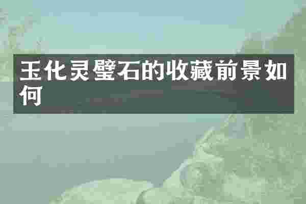 玉化灵璧石的收藏前景如何